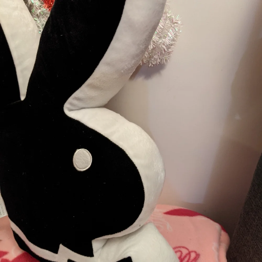 Black playboy bunny pillow 🐰🥰